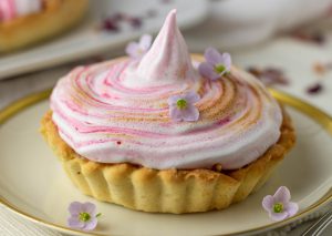 pink meringue