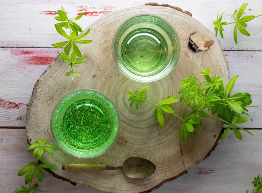 Maibrause und frischer Waldmeister