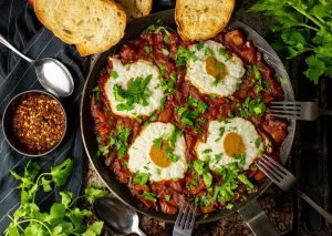 Shakshuka, gemeinsam speisen