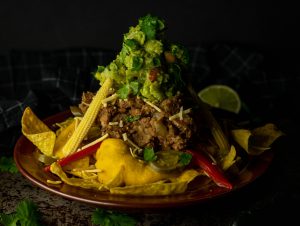 XXL Nacho Bowl mit richtig vielen Toppings!