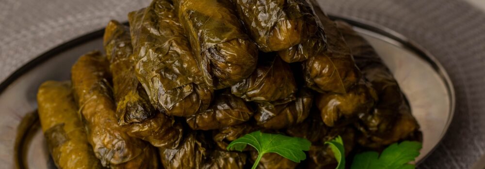 Zu Päckchen gewickelte Köstlichkeiten