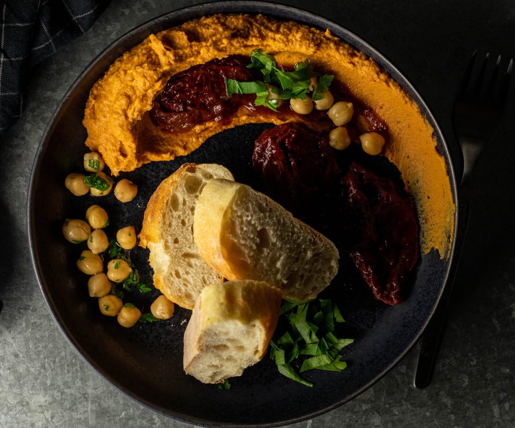 Chipotle Hummus - feurig und rauchig - in 5 Minuten auf dem Tisch