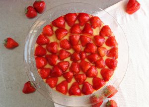 With fresh and seasonal strawberries