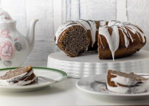 Zitronen-Mohnkuchen, ein tolles, veganes Rezept für die ganze Familie