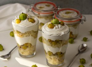 Trifle, angelehnt an englische Gooseberry Fools