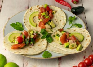 Ceviche is a wonderful snack.