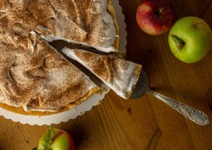 Herbstlich saisonaler Kuchen