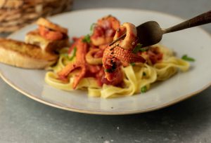 Vegane Calamari Fra Diavolo