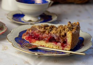 Herbstlicher Streuselkuchen