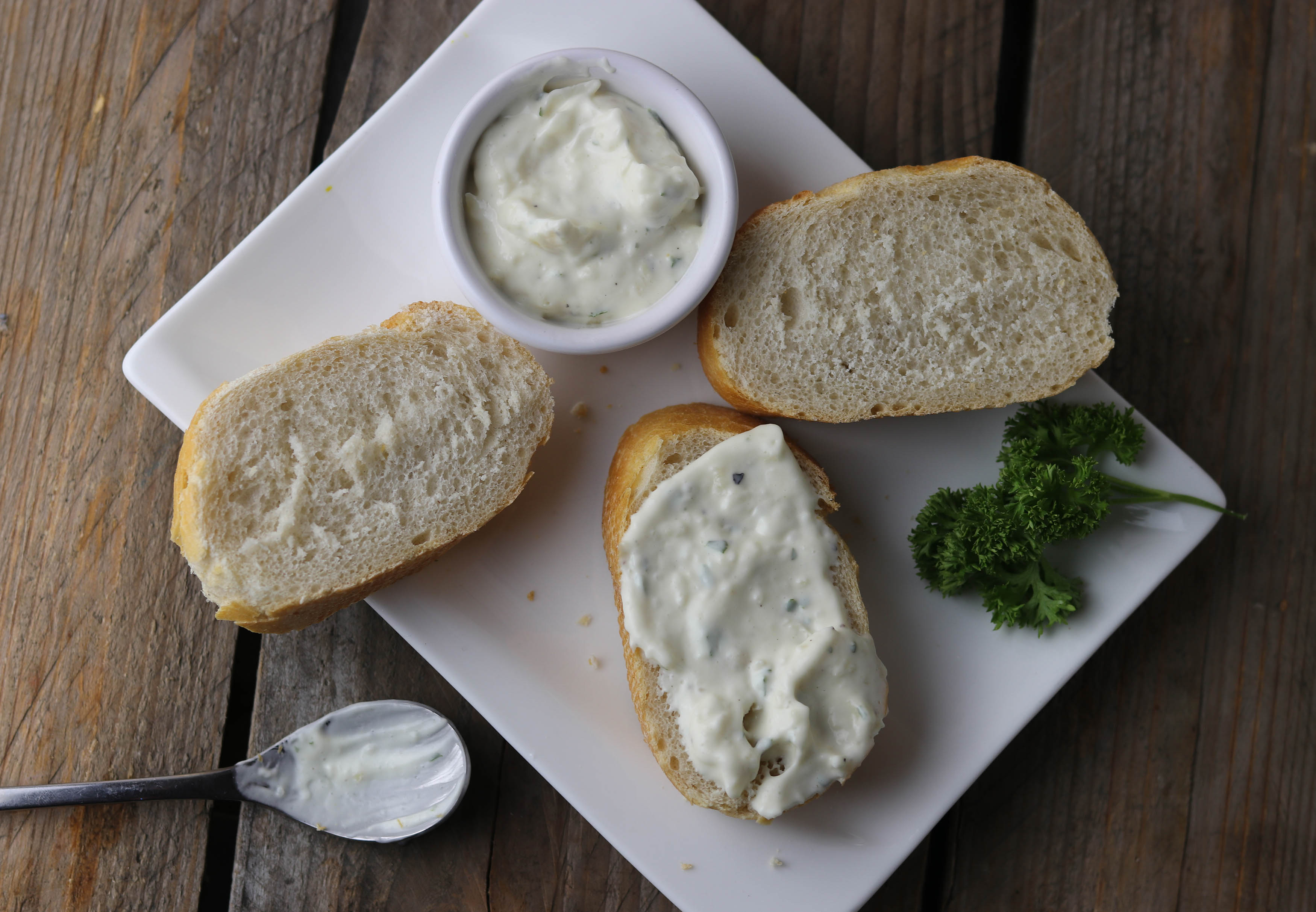 Aioli a Spanish garlic dip Dailyvegan On bread