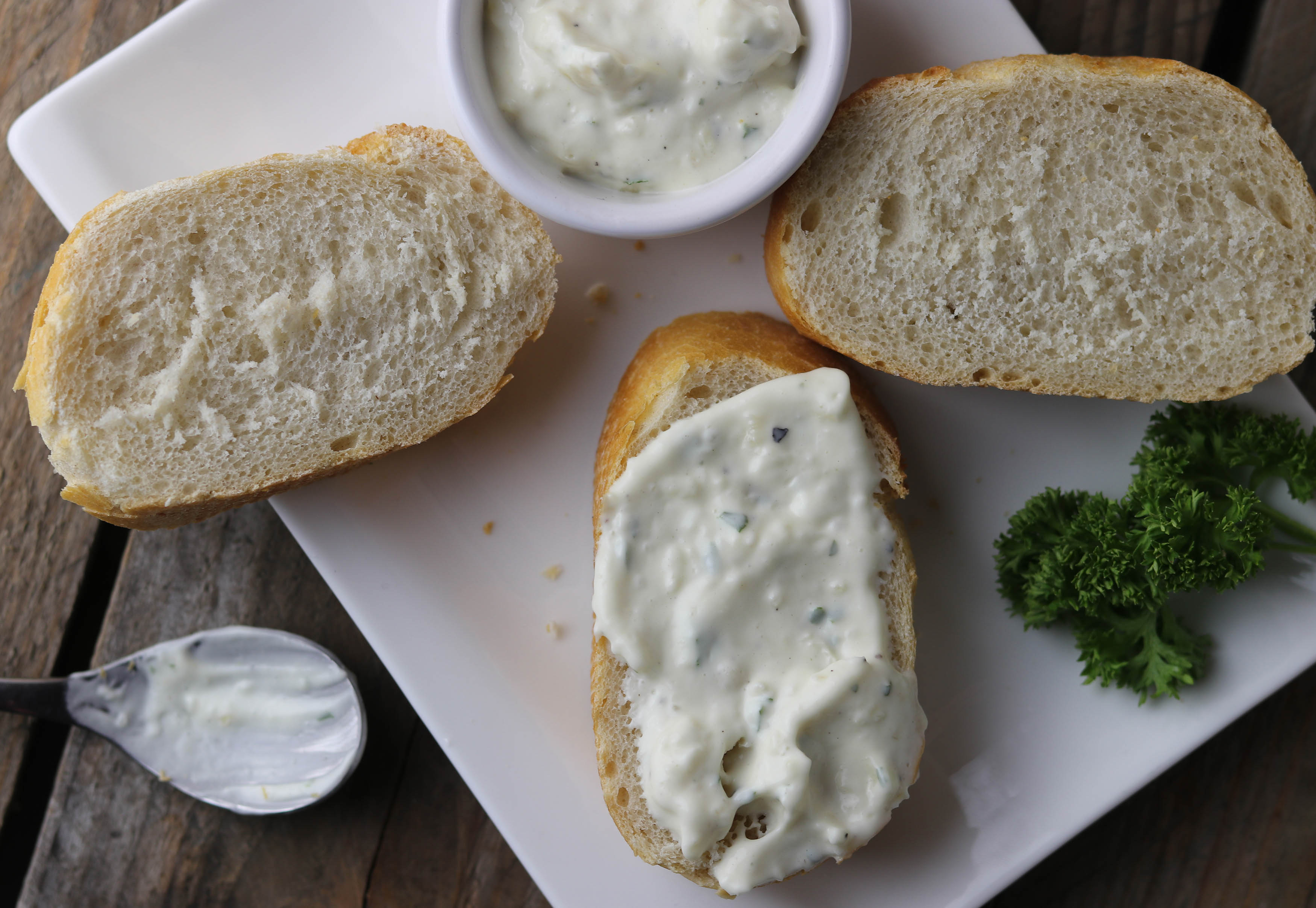 Aioli a Spanish garlic dip Dailyvegan On bread