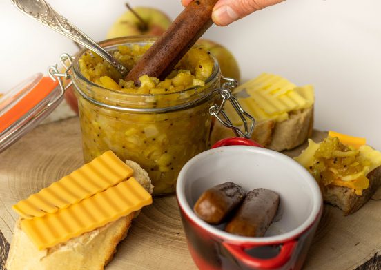 Apfel-Fenchel-Chutney - herbstlich köstlich zu vielen Speisen