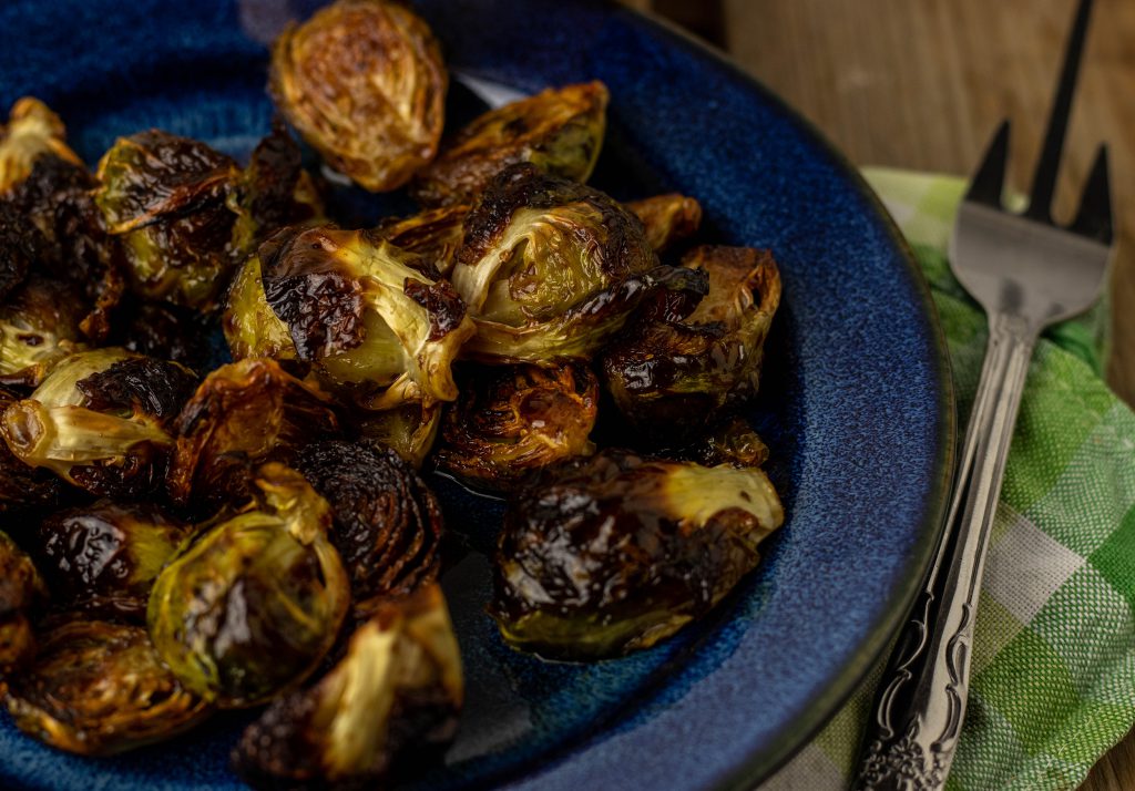 Glasiert mit Aceto Balsamico und selbstgemachtem Fichtenspitzenhonig