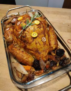 Fresh from the oven: vegan Christmas goose