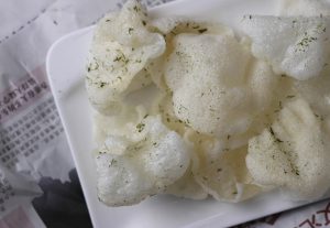 Krupuk, vegan and homemade
