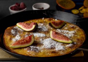 Pfannkuchen, einfach im Ofen gebacken