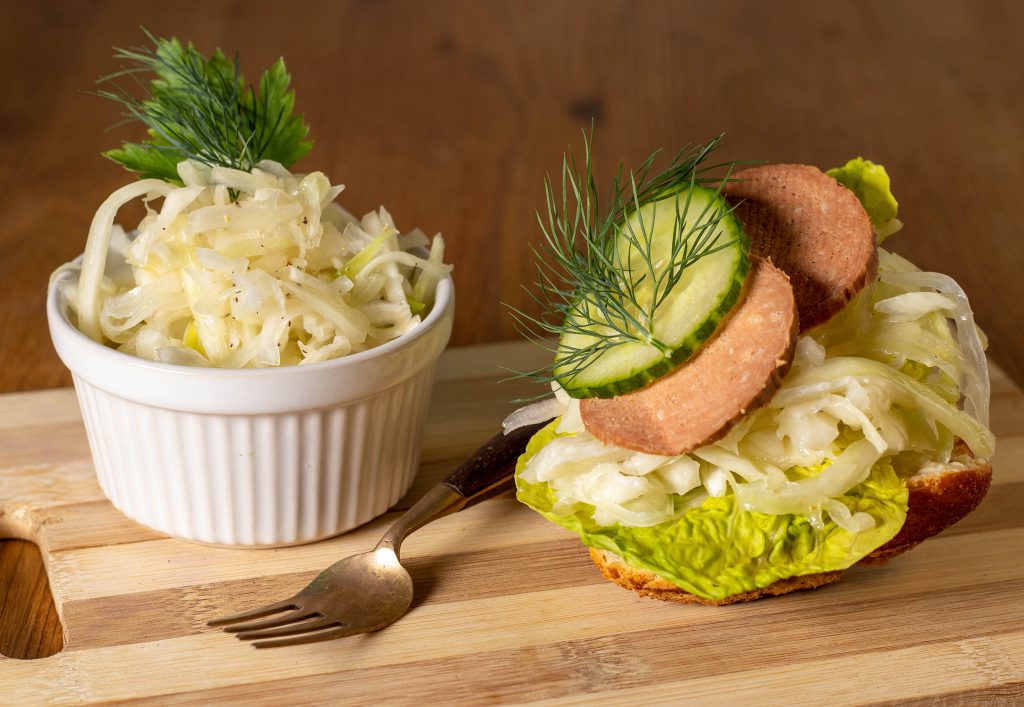 Krautsalat - auch lecker auf veganem Wurstbrot