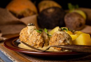 Nice firm plantbased meatballs