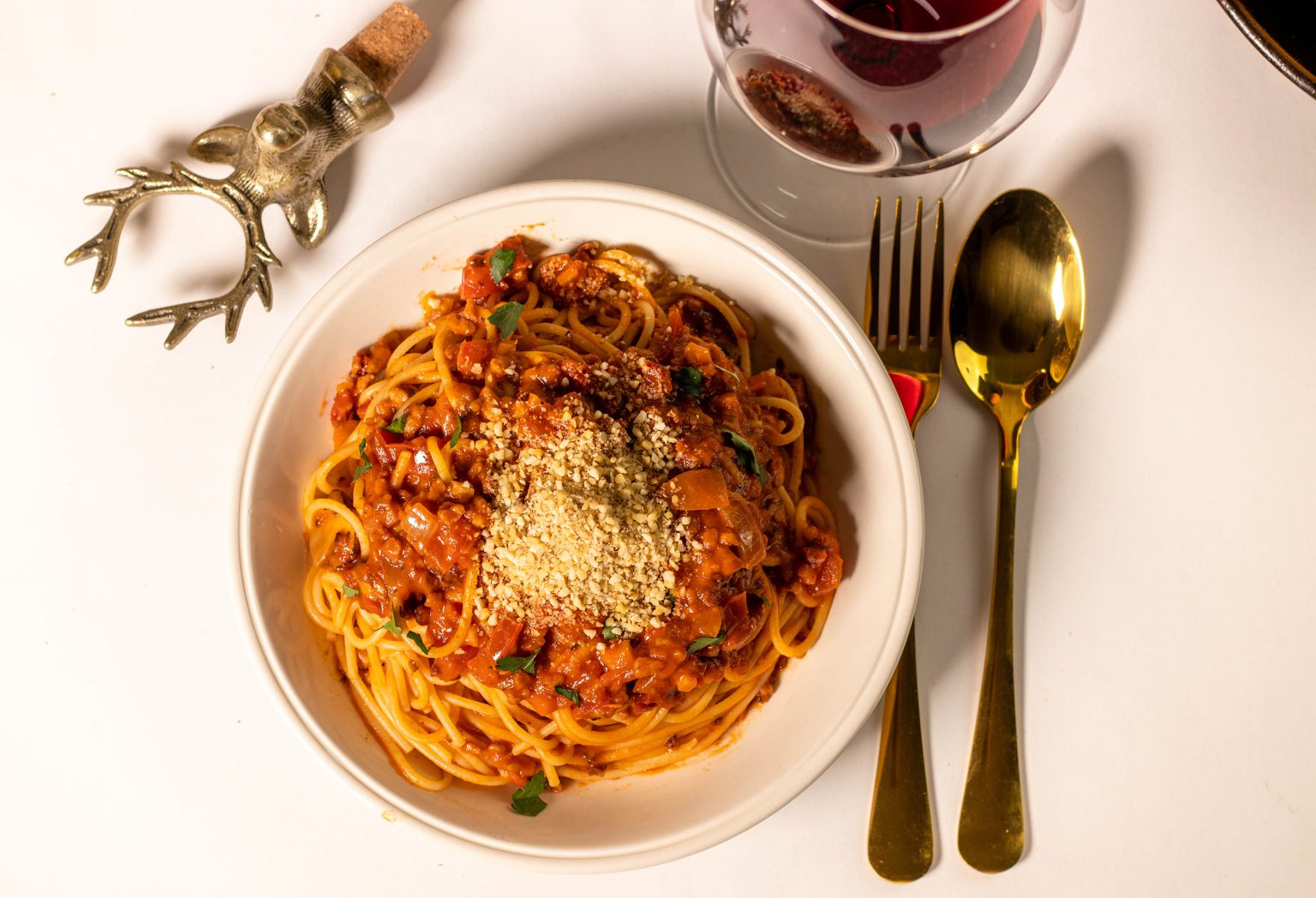 Spaghetti Bolognese, ganz einfach, authentisch und vegan - Dailyvegan