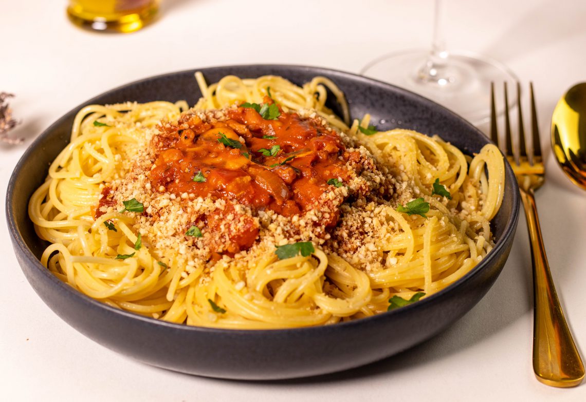 Spaghetti Bolognese - ganz einfach und authentisch vegan - Dailyvegan