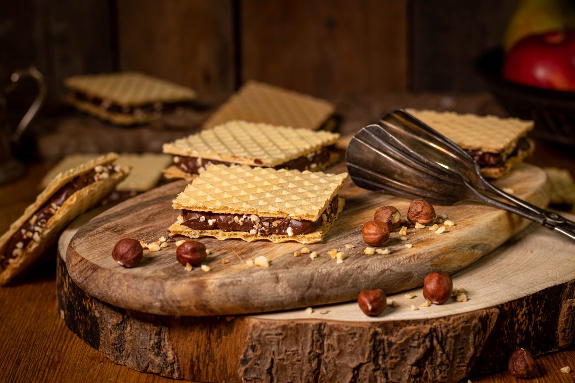 Vanuta - die beliebten Nuss-Nougat-Waffeln, rein pflanzlich