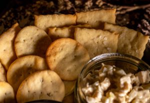 Lecker belegt als Canapés oder mit diversen Dips.