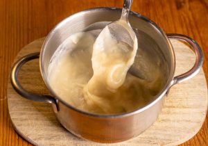 Preparing the tangzhong dough