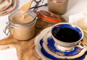 With my recipe, you can easily make your own plant based condensed milk