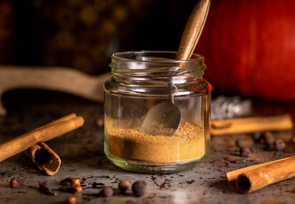 Pumpkin Spice - selbst angemischt in einem Schraubglas