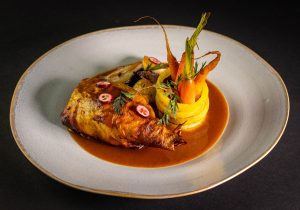 I am using jackfruit and seitan for the vegan goose meat