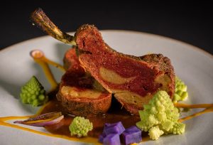 Roasting it in the oven creates delicious, hearty flavours in the vegan lamb