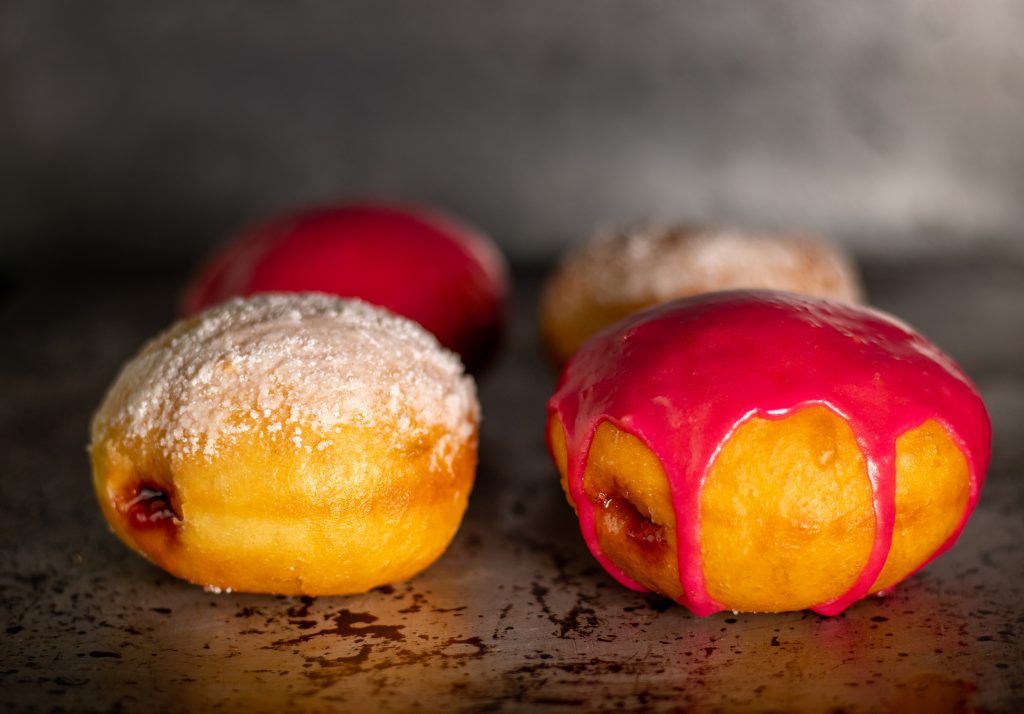 Pfannkuchen (Berliner, Krapfen, Faschingskrapfen, Kreppel)