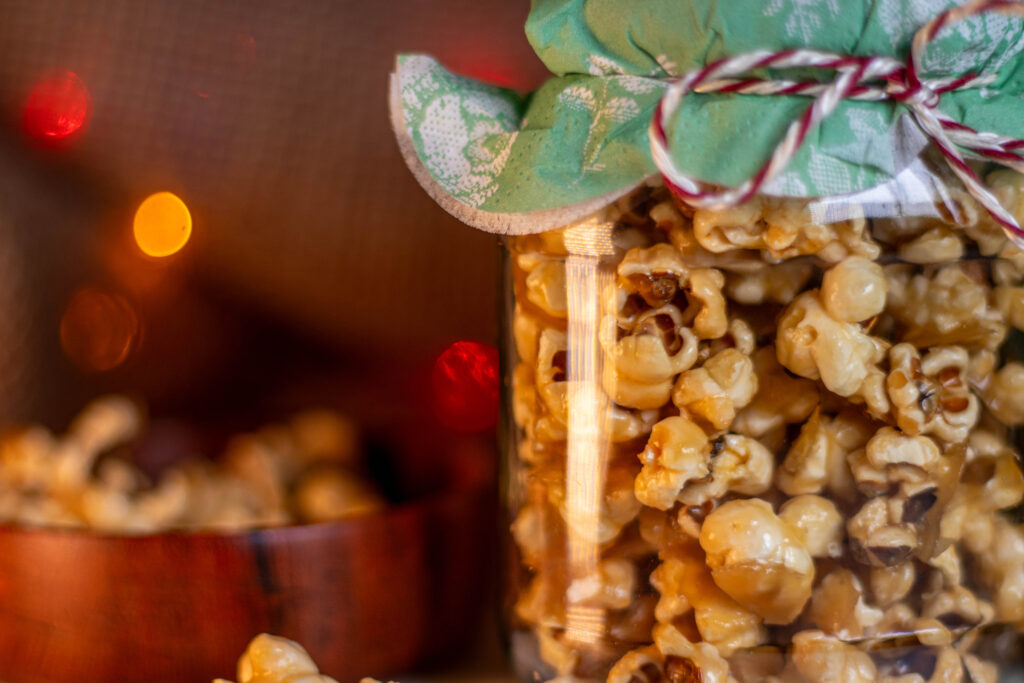 Gesalzenes Karamell Popcorn – Toffee Popcorn selbstgemacht