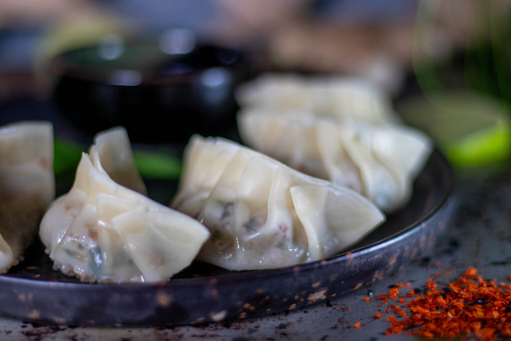 Bärlauch-Gyoza: Gutaussehende kleine Überraschungspakete, voller Geschmack und Spaß!