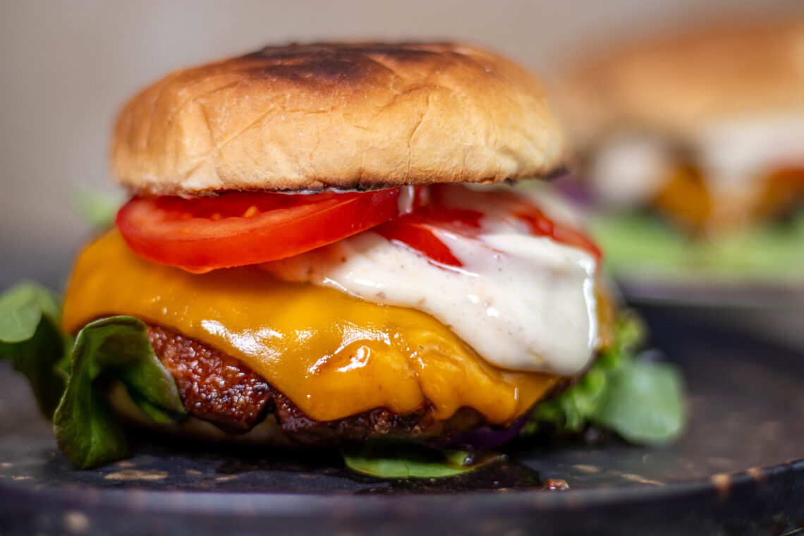 Portobello-Burger - mit Patties aus Riesenchampignons