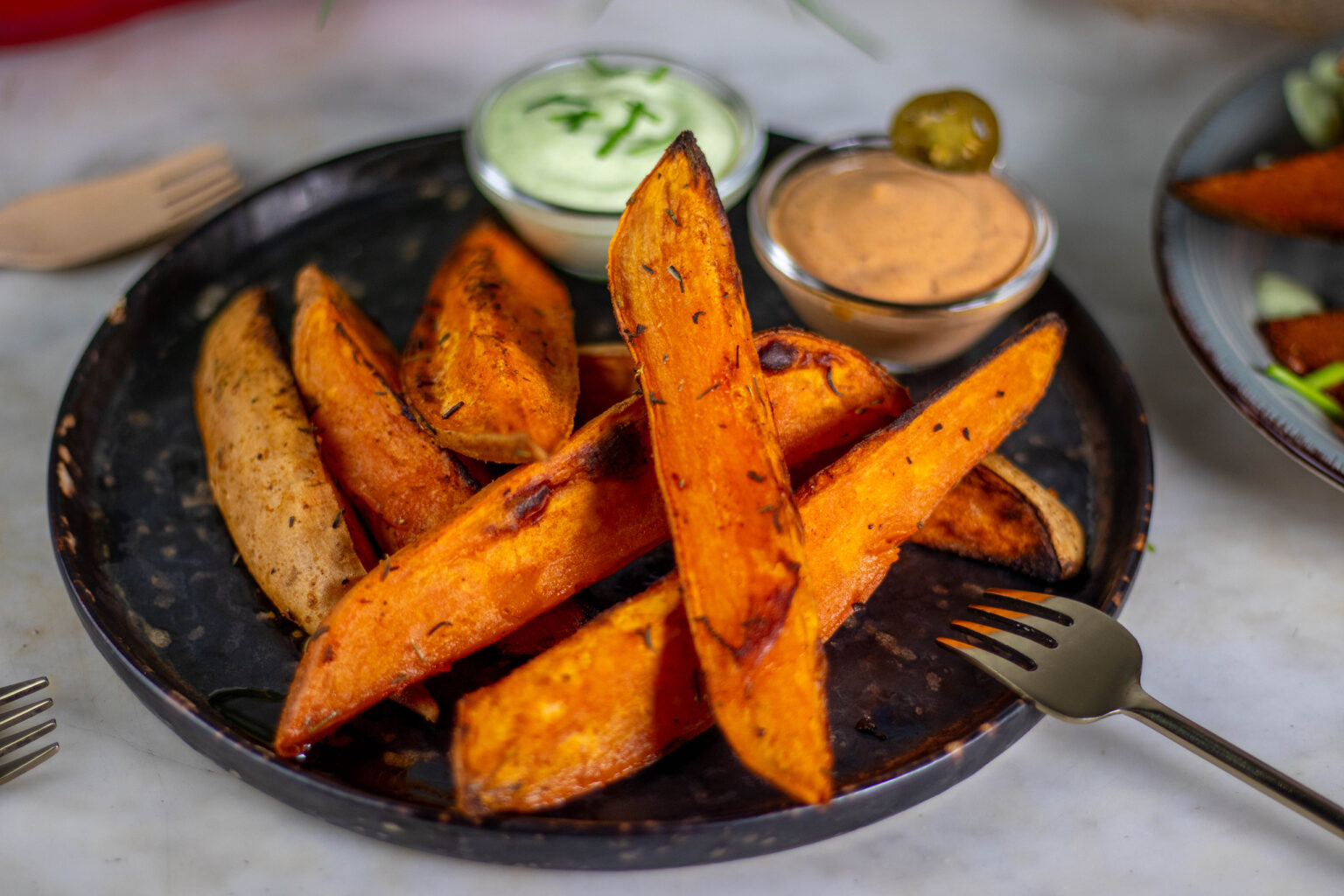 Wedges Im Ofen