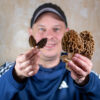 Sean Moxie mit Spitzmorcheln und Speisemorcheln