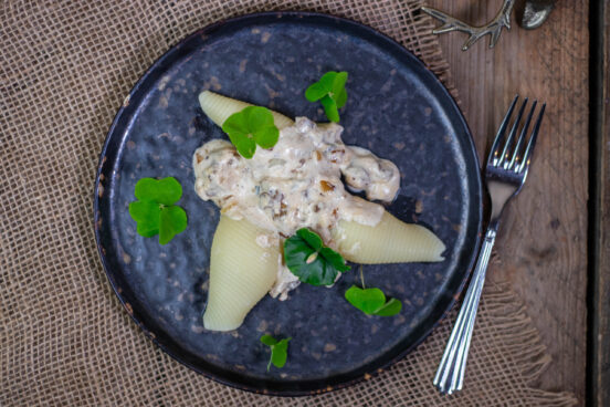 Morchelsauce - cremig, sahnig mit selbst gesammelten Morcheln - Dailyvegan
