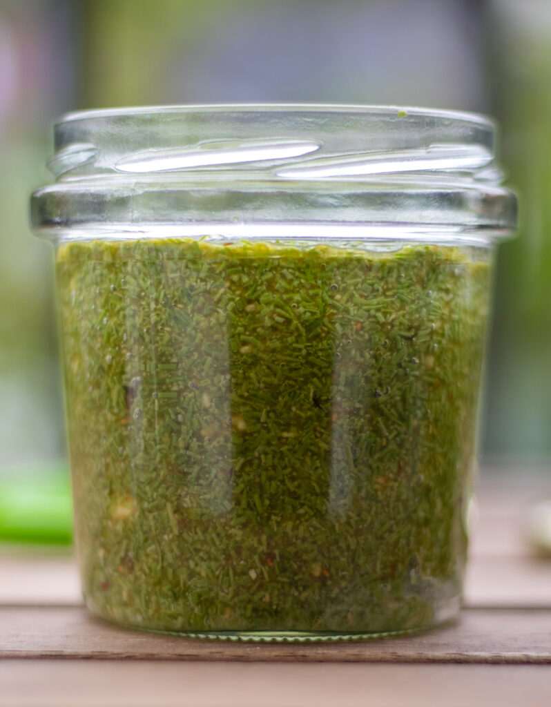 Selbstgemachtes Pesto - wie mache ich es lange haltbar?