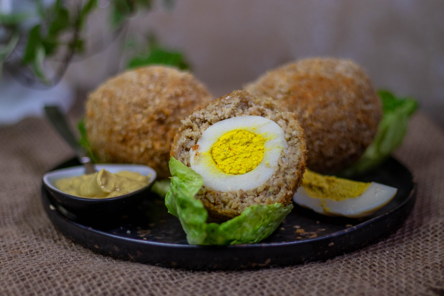 Scotch Eggs - Vegane Schottische Eier - Dailyvegan