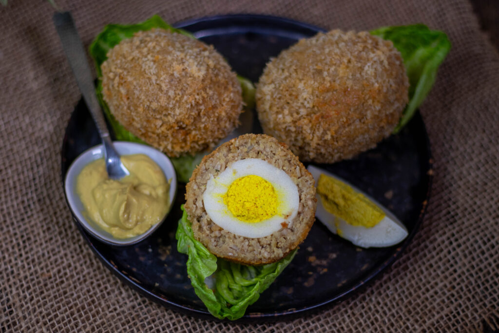 Scotch Eggs - Vegane Schottische Eier