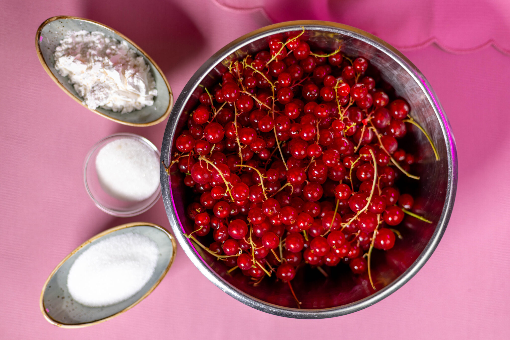 Zitronenwaffeln mit Johannisbeerkompott - vegan - Dailyvegan