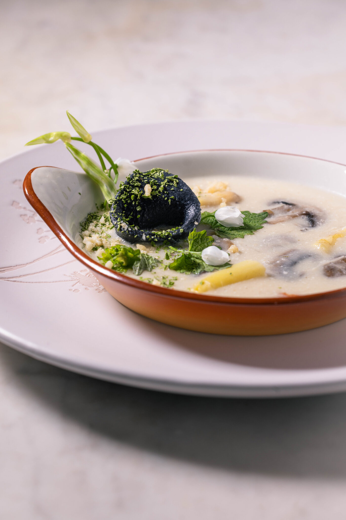 Spargel-Pilz-Cremesuppe - herrlich cremig und vegan - Dailyvegan