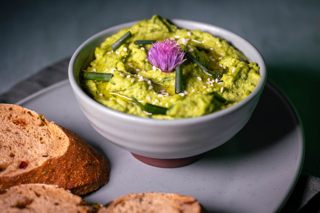 Schnittlauch-Hummus - schmackhaftes 5 Minuten Blitzrezept