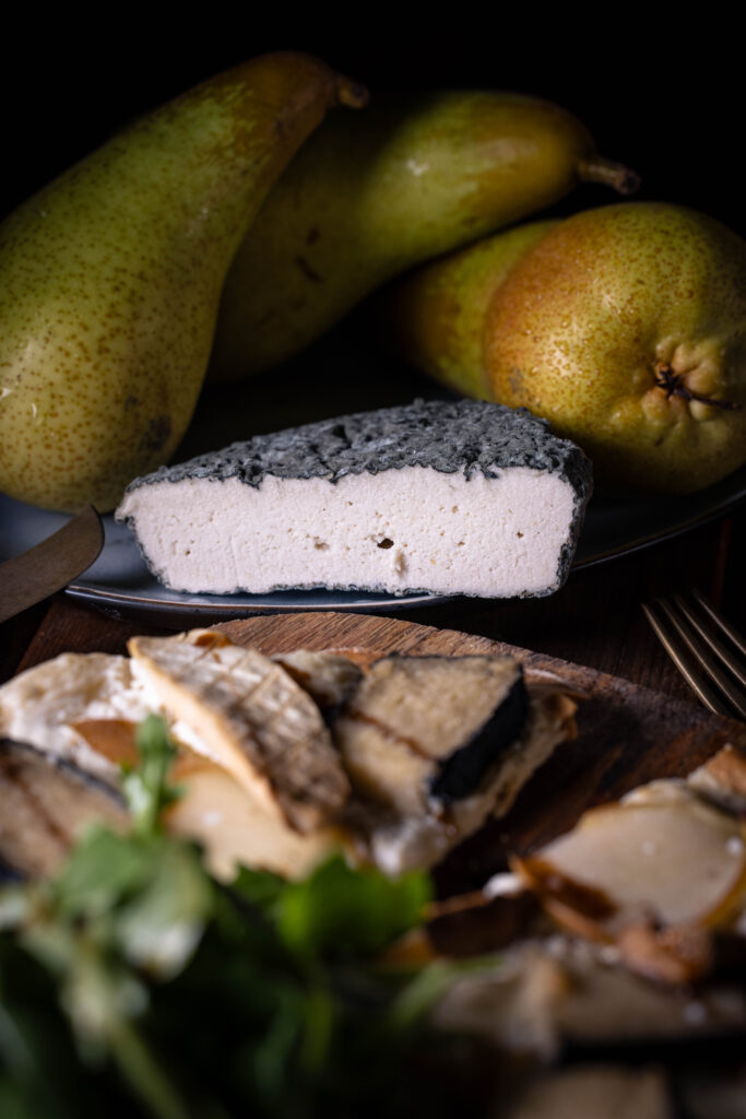 Mein selbstgemachter, veganer Blauschimmelkäse.