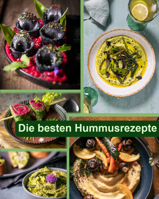 Die 9 besten Hummus-Rezepte und was man damit machen kann