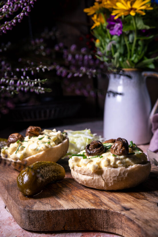 Veganer Eiersalat, selbstgemacht, schmeckt wie das Original