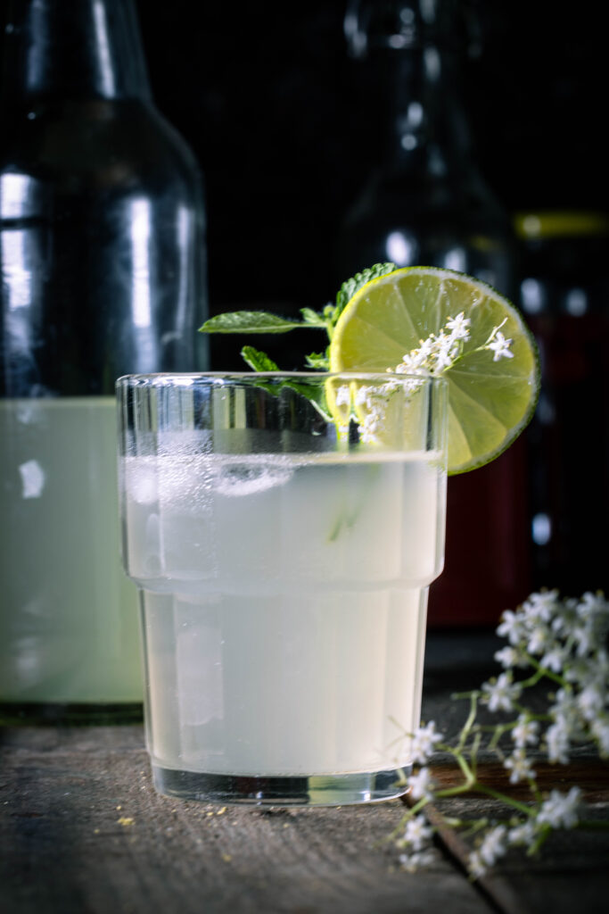 Holunderkefir - Zweitfermentation mit Holunderblüte