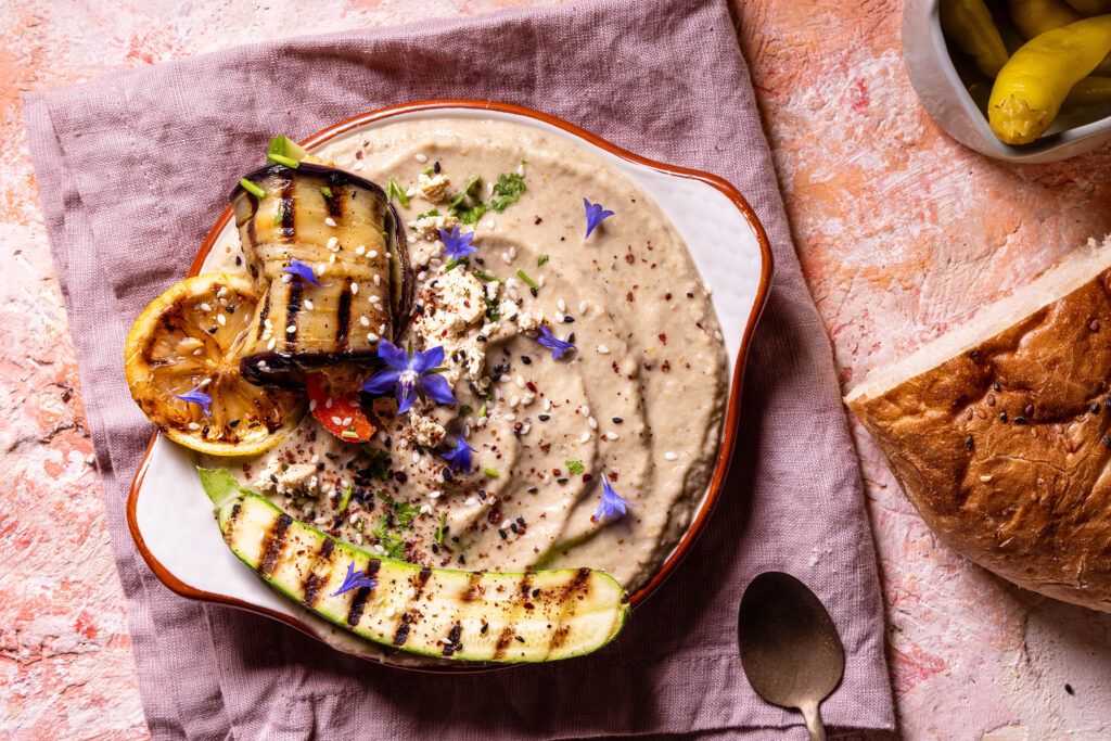 Baba Ganoush - selbstgemachte Auberginencreme