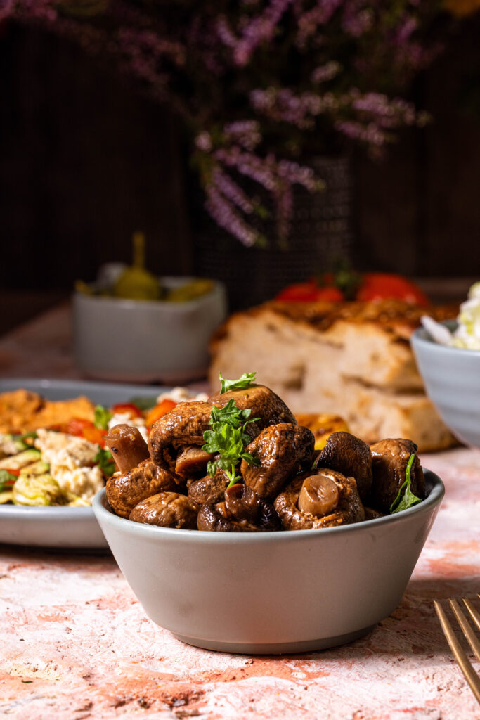 Schlemmer-Knoblauch-Champignons aus dem Ofen